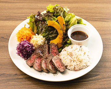 牛赤身ステーキプレート