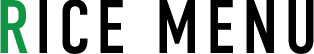 Rice Menu